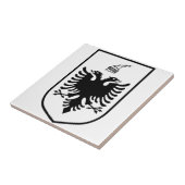 Coat of arms of Albania  タイル (側面)