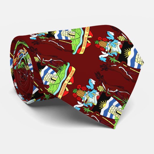 Coat of Arms of Antigua and Barbuda ネクタイ (ロール)