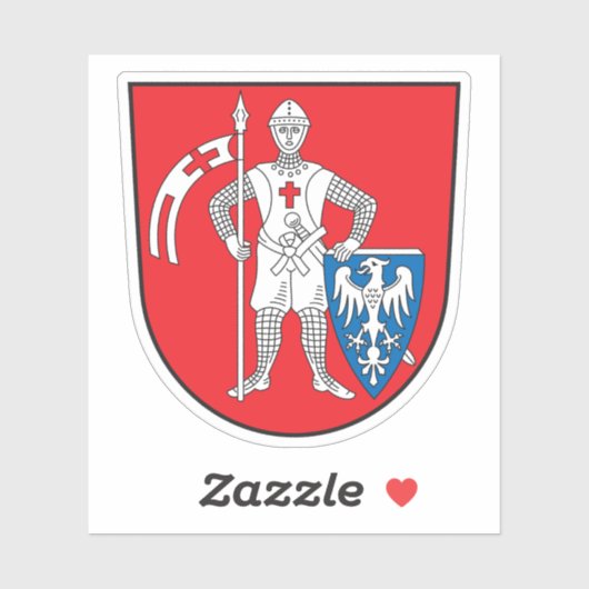 Coat of arms of Bamberg, Germany シール (シート)