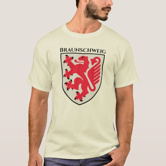 Coat of Arms of Braunschweig（ドイツ） Tシャツ (正面)