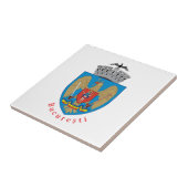 Coat of Arms of Bucharest, Romania タイル (側面)