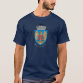 Coat of Arms of Bucharest, Romania Tシャツ (正面)