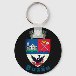 Coat of Arms of Buzau,ルーマニアKeychain キーホルダー