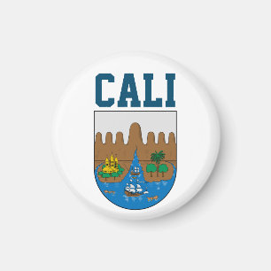 Coat of Arms of Cali、コロンビア・キーチェーン マグネット
