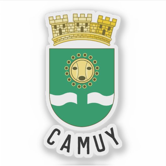 Coat of Arms of Camuy, Puerto Rico シール (正面)