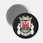 Coat of Arms of Cascais,ポルトガル磁石 マグネット (正面/裏面)