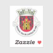 Coat of Arms of Castelo de Vide，ポルトガル シール (シート)