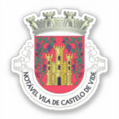 Coat of Arms of Castelo de Vide，ポルトガル シール (正面)