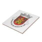 Coat of Arms of Castelo de Vide，ポルトガル タイル (側面)