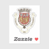 Coat of Arms of Coimbra，ポルトガル シール (シート)