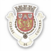 Coat of Arms of Coimbra，ポルトガル シール (正面)