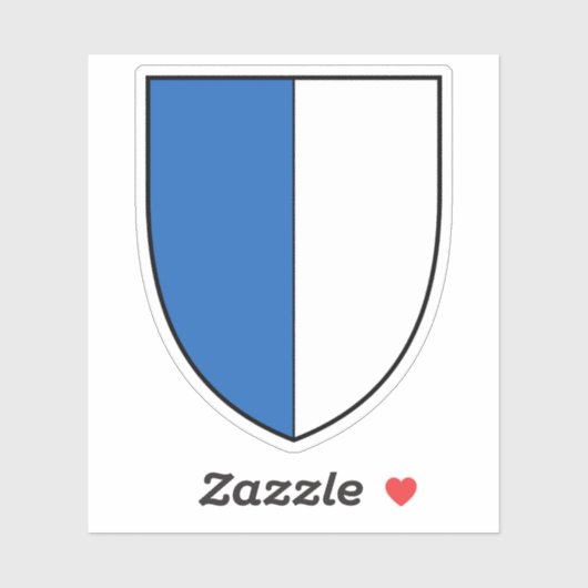 Coat of arms of Cossonay, Switzerland シール (シート)