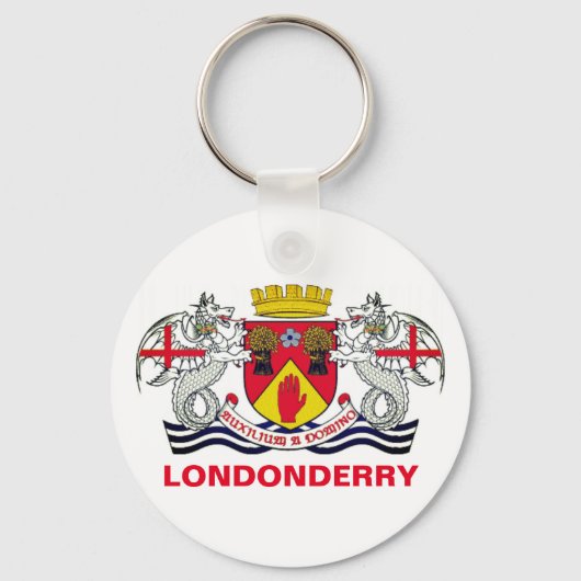 Coat of arms of County Londonderry, N. Ireland キーホルダー (正面)