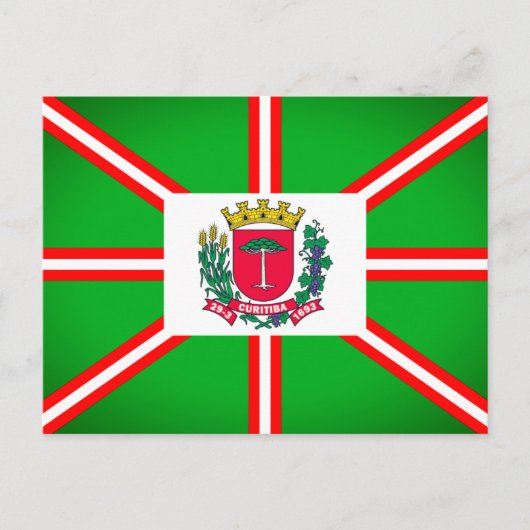 Coat of Arms of Curitiba，ブラジルはがき ポストカード (正面)