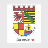 Coat of arms of Dessau-Roßlau, Germany シール (シート)