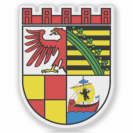Coat of arms of Dessau-Roßlau, Germany シール