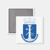 Coat of Arms of Drammen, Norway Magnet マグネット (正面/裏面)