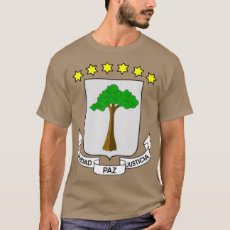 Coat of Arms of Equatorial Guinea Tシャツ