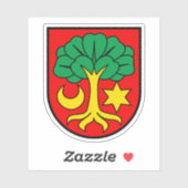 Coat of arms of Erlach, Switzerland シール (シート)