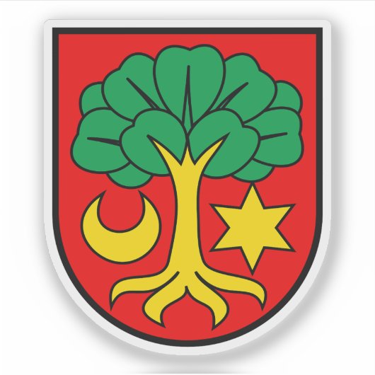 Coat of arms of Erlach, Switzerland シール (正面)