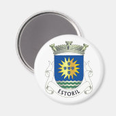 Coat of Arms of Estoril，ポルトガル磁石 マグネット (正面/裏面)