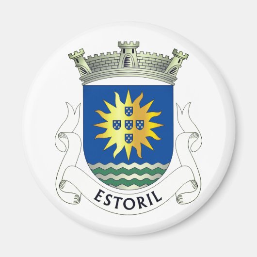 Coat of Arms of Estoril，ポルトガル磁石 マグネット (正面)