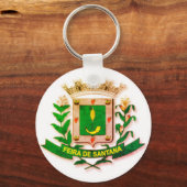 Coat of Arms of Feira de Santana （ブラジル、バイア） キーホルダー (正面)