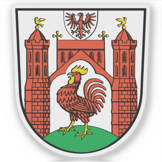 Coat of arms of Frankfurt an der Oder, Germany シール (正面)