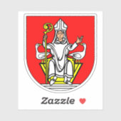 Coat of arms of Frenštát pod Radhoštěm, Czech Repu シール (シート)