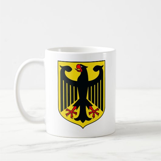 Coat of arms of Germany コーヒーマグカップ (左)