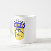 Coat of Arms of Gladsaxe, Denmark Coffee Mag コーヒーマグカップ (正面左)