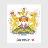 Coat of arms of Hong Kong (1959-1997) シール (シート)