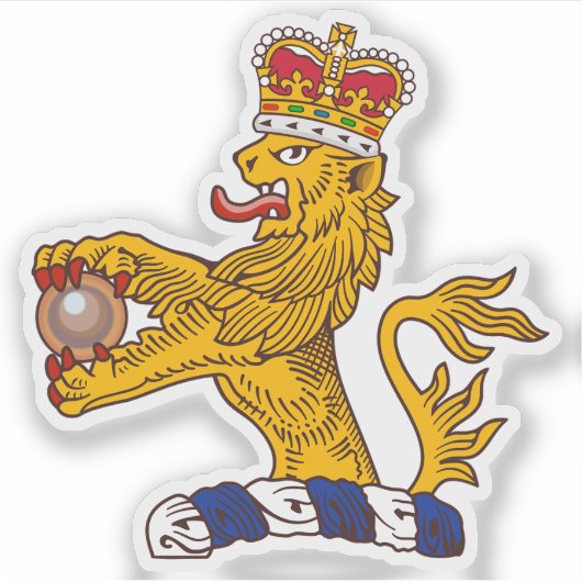 Coat of arms of Hong Kong lion (1959–1997) シール (正面)