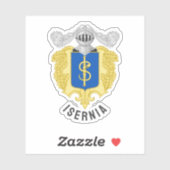 Coat of Arms of Isernia, Italy シール (シート)