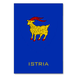 Coat of Arms of Istria Adriatic Legacy テーブルナンバー