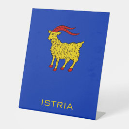 Coat of Arms of Istria Adriatic Legacy 台座サイン
