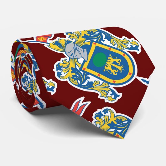 Coat of Arms of Jalisco, Mexico ネクタイ (ロール)