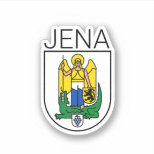 Coat of Arms of Jena – チューリンゲン,ドイツクラシック シール