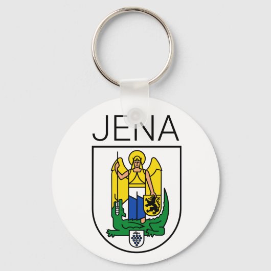Coat of Arms of Jena – チューリンゲン(ドイツ) キーホルダー (正面)