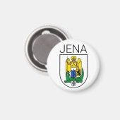 Coat of Arms of Jena – チューリンゲン(ドイツ) マグネット (正面/裏面)