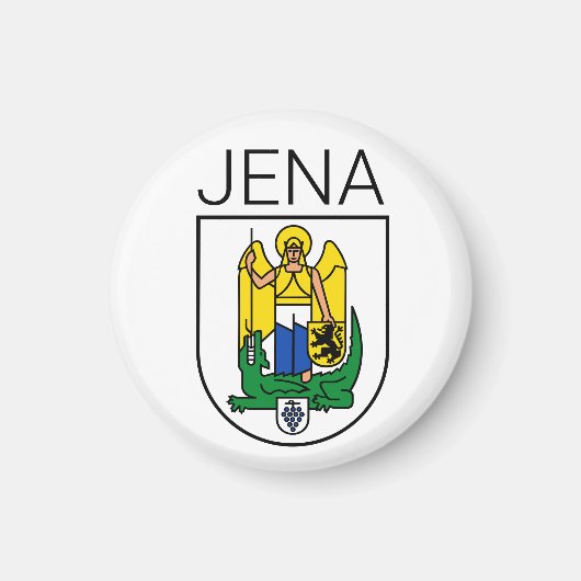 Coat of Arms of Jena – チューリンゲン(ドイツ) マグネット (正面)