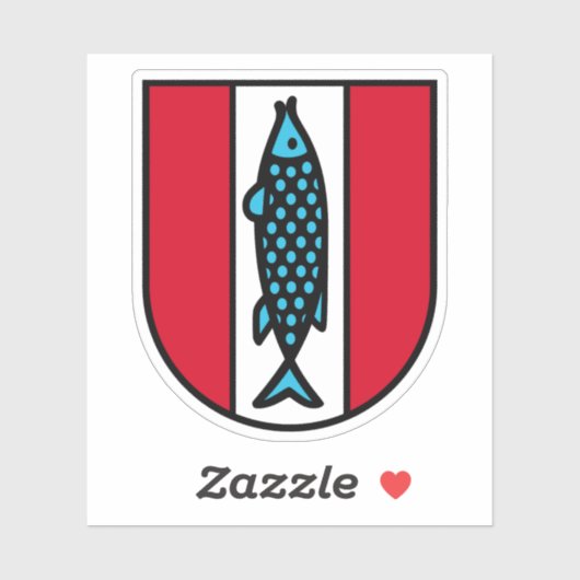 Coat of arms of Kaiserslautern, Germany シール (シート)