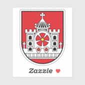 Coat of arms of Landshut, Germany シール (シート)