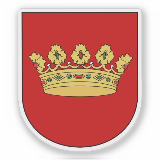 Coat of arms of Lanškroun, Czech Republic シール (正面)