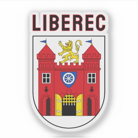 Coat of Arms of Liberec, Czech Republic シール (正面)