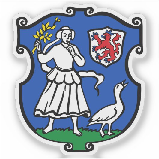 Coat of arms of Monheim am Rhein, Germany シール (正面)
