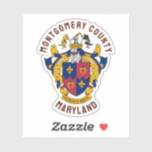 Coat of Arms of Montgomery County, Maryland シール (シート)