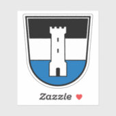Coat of arms of Neu-Ulm, Germany シール (シート)