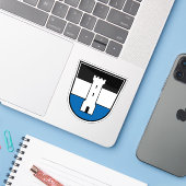 Coat of arms of Neu-Ulm, Germany シール (ノートパソコンとiPhone)