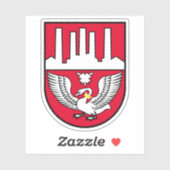 Coat of arms of Neumünster, Germany シール (シート)